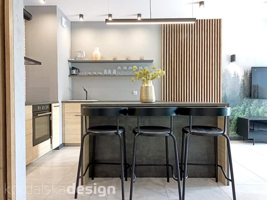 Apartament Przystan Ilawa Green Esterno foto