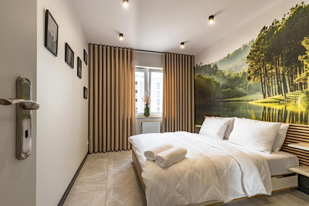 Apartament Przystan Ilawa Green Esterno foto